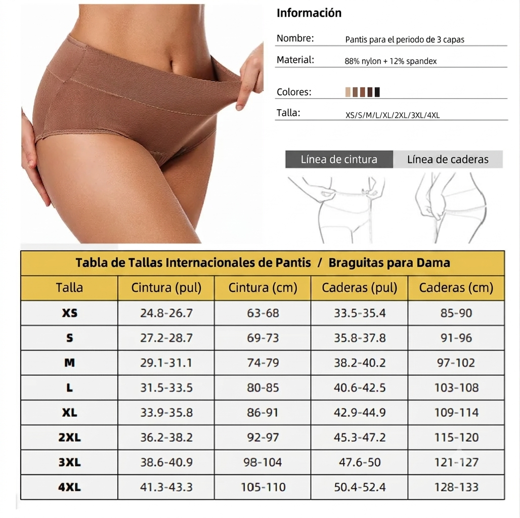 Braguitas Menstruales Eco: Cero Tóxicos y Máxima Comodidad